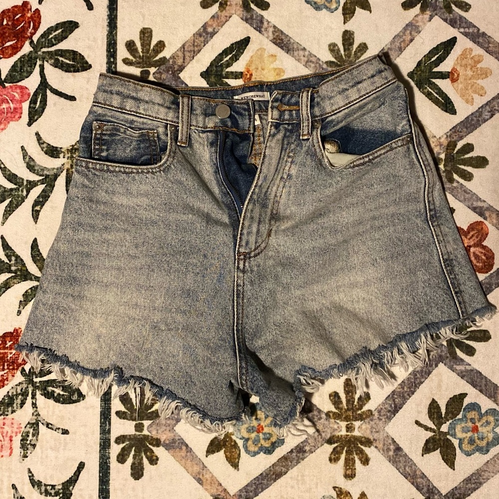 WeWoreWhat Denim Shorts